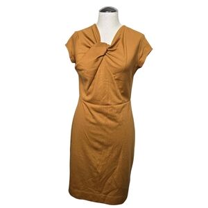 Mossimo Caramel Twist Dress M